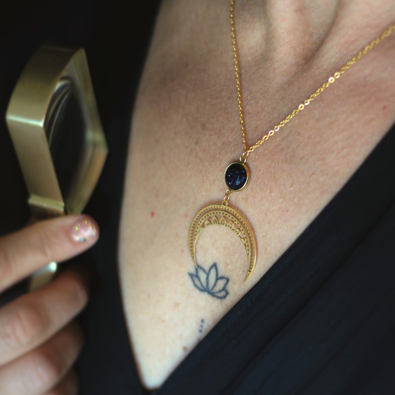 Naszyjnik Noc Kairu i Lunula