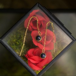 Orginalne kolczyki z łańcuszka -  Noc kairu