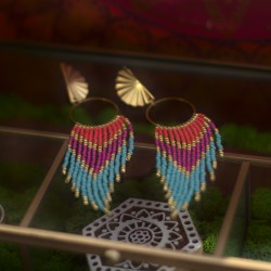 Kolczyki z koralików Toho - Hello Egzotica