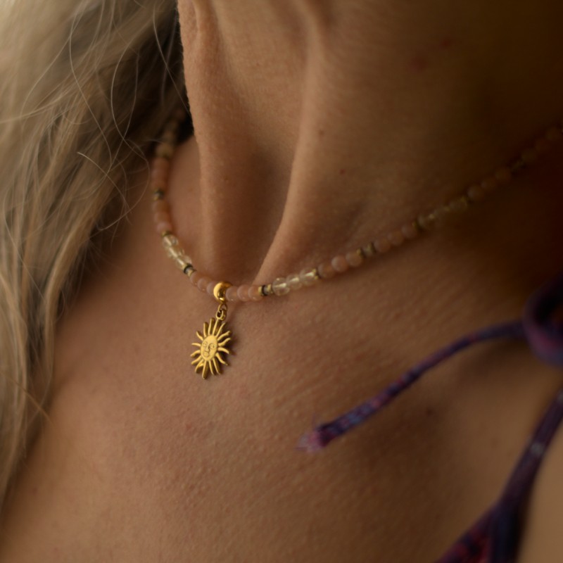 Naszyjnik ze słońcem - Promień słońca