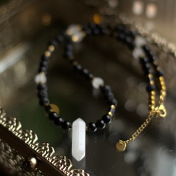 Naszyjnik z onyksów z...