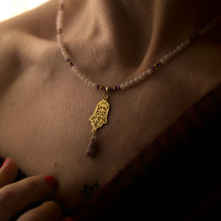 Naszyjnik z Opali i Rubinów...